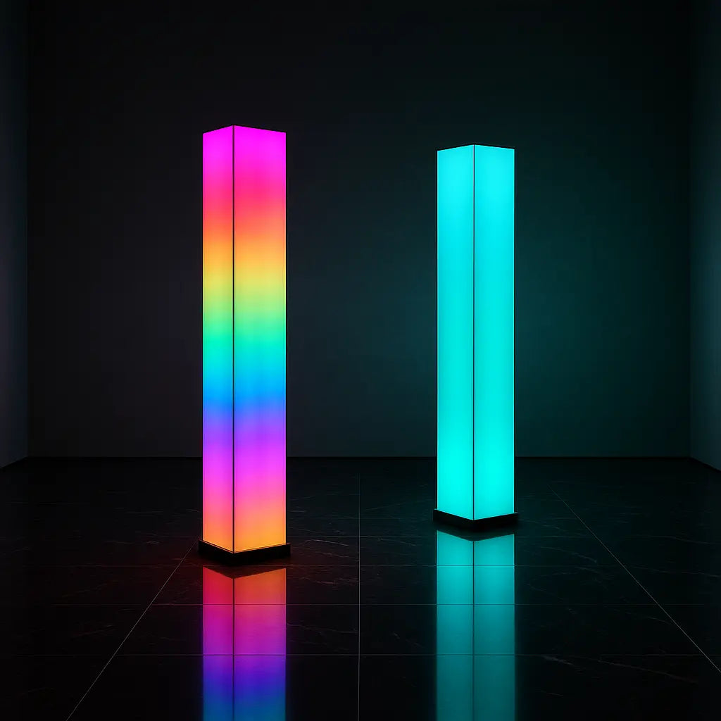 GLO Flow Smart LED Lamp - 360° Ambient Lighting with Music Sync