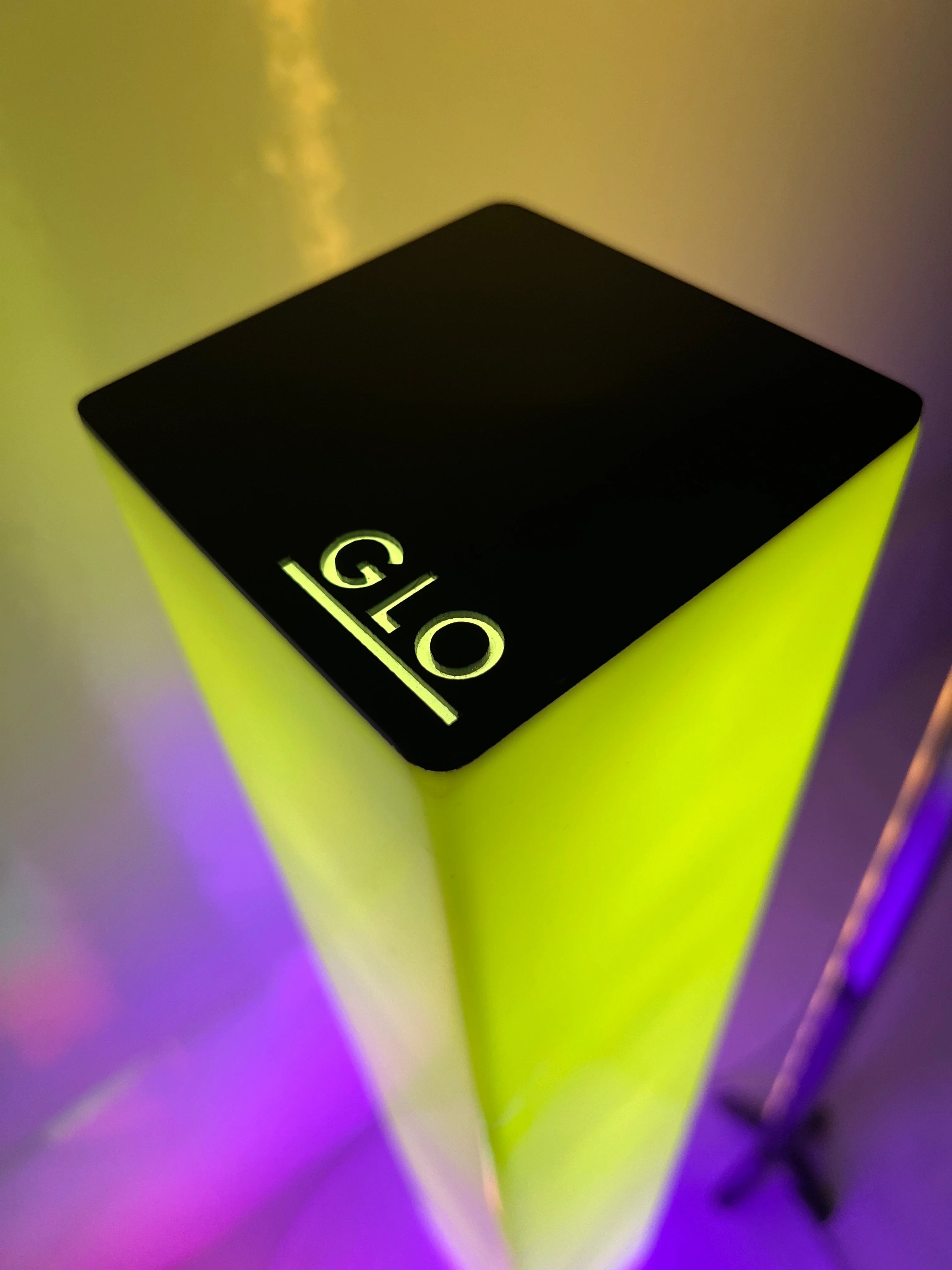 GLO Flow Smart LED Lamp - 360° Ambient Lighting with Music Sync - GLO Lights