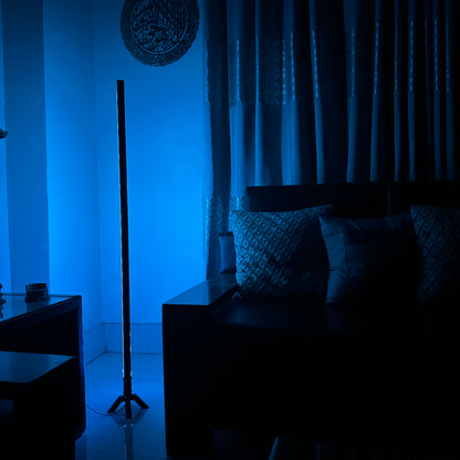 GLO VibeStick Floor Lamp - Sleek Minimalist Design with Diffused Lighting