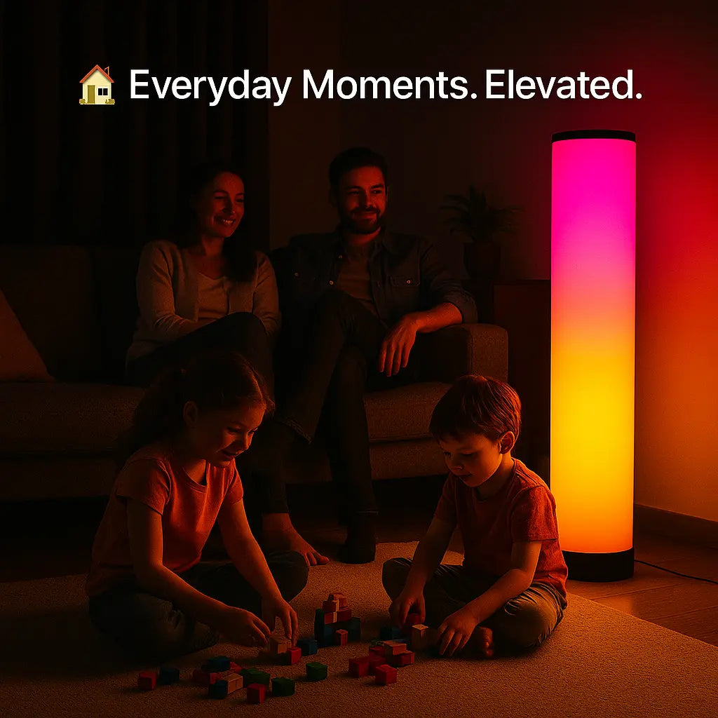 GLO Orbit 360 ° Floor Circular Lamp