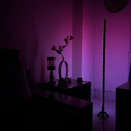 GLO VibeStick Floor Lamp - Sleek Minimalist Design with Diffused Lighting