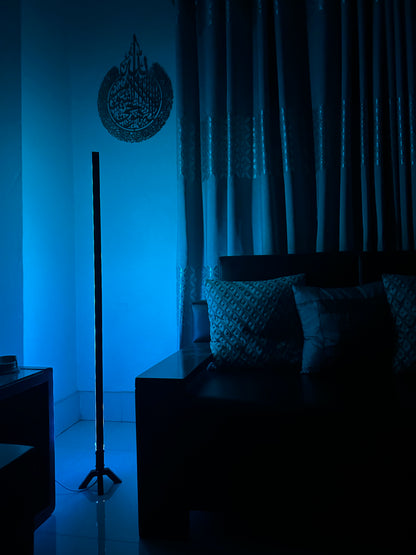 GLO VibeStick Floor Lamp - Sleek Minimalist Design with Diffused Lighting
