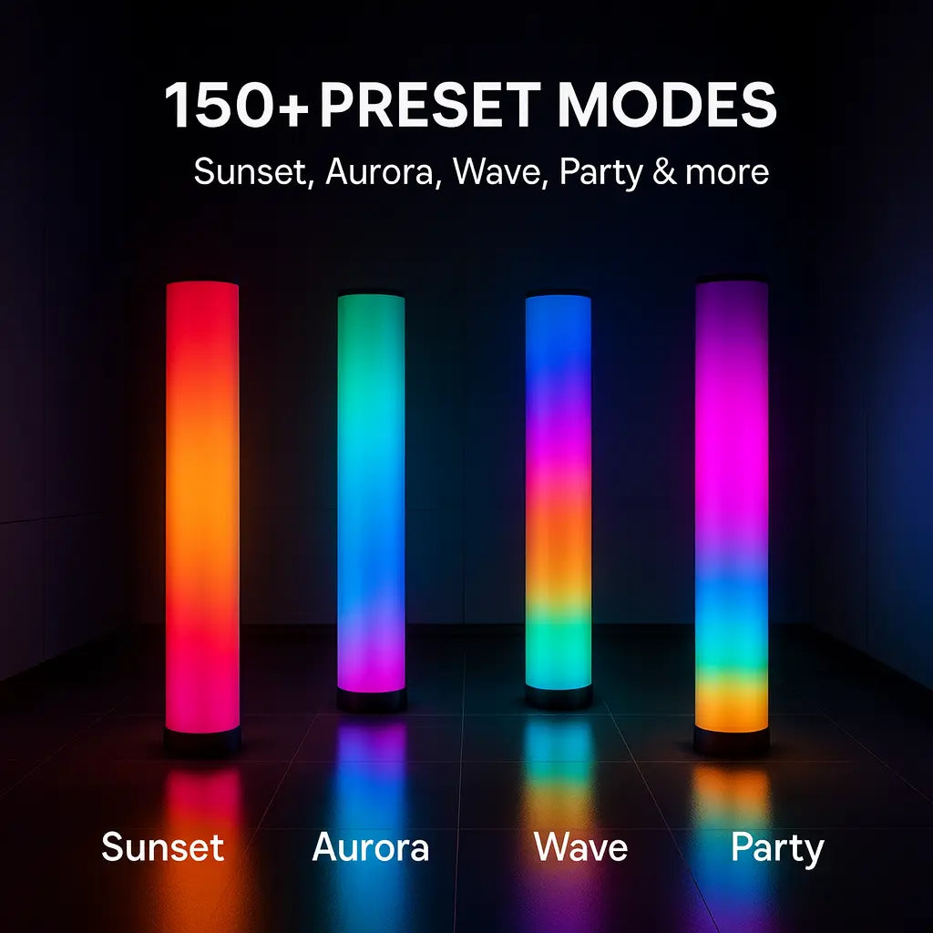 GLO Orbit 360 ° Floor Circular Lamp