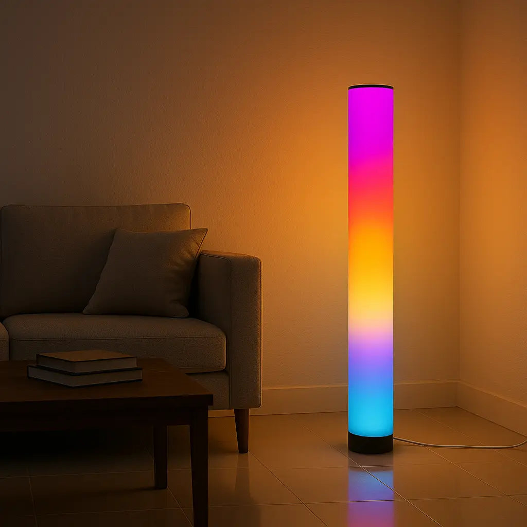 GLO Orbit 360 ° Floor Circular Lamp