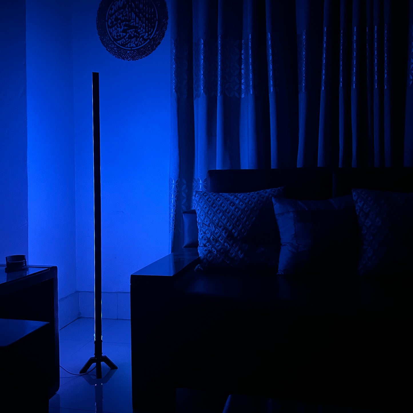 GLO VibeStick Floor Lamp - Sleek Minimalist Design with Diffused Lighting