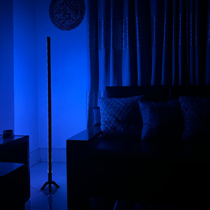 GLO VibeStick Floor Lamp - Sleek Minimalist Design with Diffused Lighting