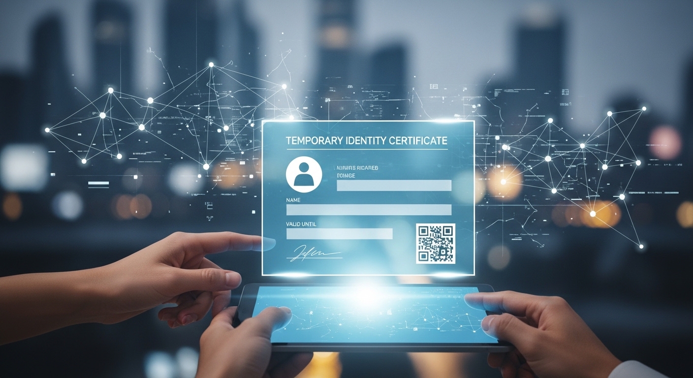 Temporary Identity Certificate
